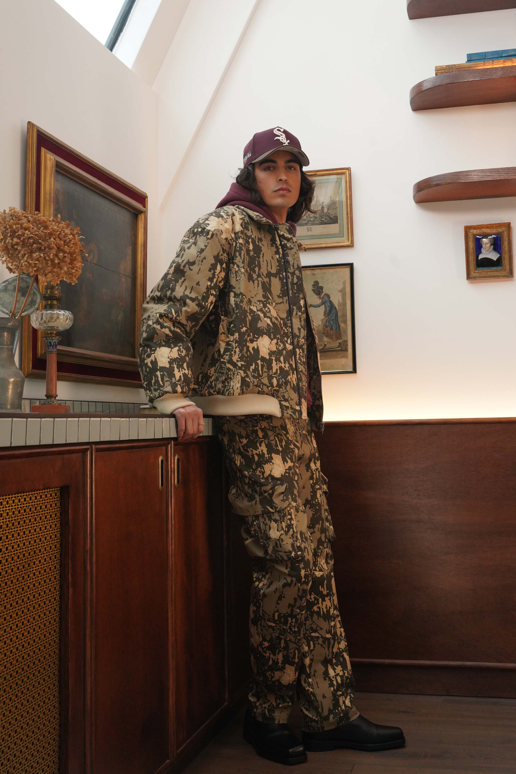 Digital Camo Sixth June Boxy Jacket 25722-BROW