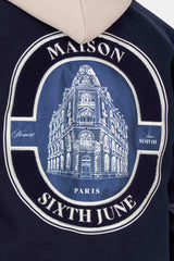 Maison Sixth June Varsity Jacket 25725-NAVY