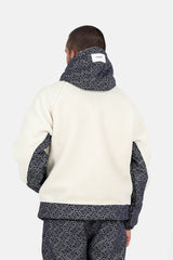 Sherpa Denim Heart Pattern Sixth June Jacket 25727-DBLU