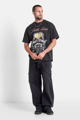 Sixth June Casino Mafia Party Print ss Tshirt 25728-SBLA