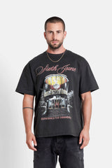 Sixth June Casino Mafia Party Print ss Tshirt 25728-SBLA