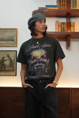 Sixth June Casino Mafia Party Print ss Tshirt 25728-SBLA