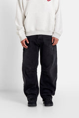 Baggy Sixth June Washed Denim Jeans 25749-BLAC