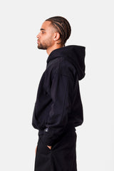 Sixth June Essential Oversize Heavy Fluid Hoodie 25769-BLAC