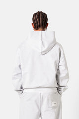 Heavy cotton long sleeves hoodie 25769-LGRE