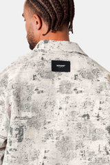 Sixth June Relief Paisley Overshirt 25773-BEIG