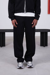 Sixth June Essential Oversize Heavy Fluid Joggers 25809-BLAC
