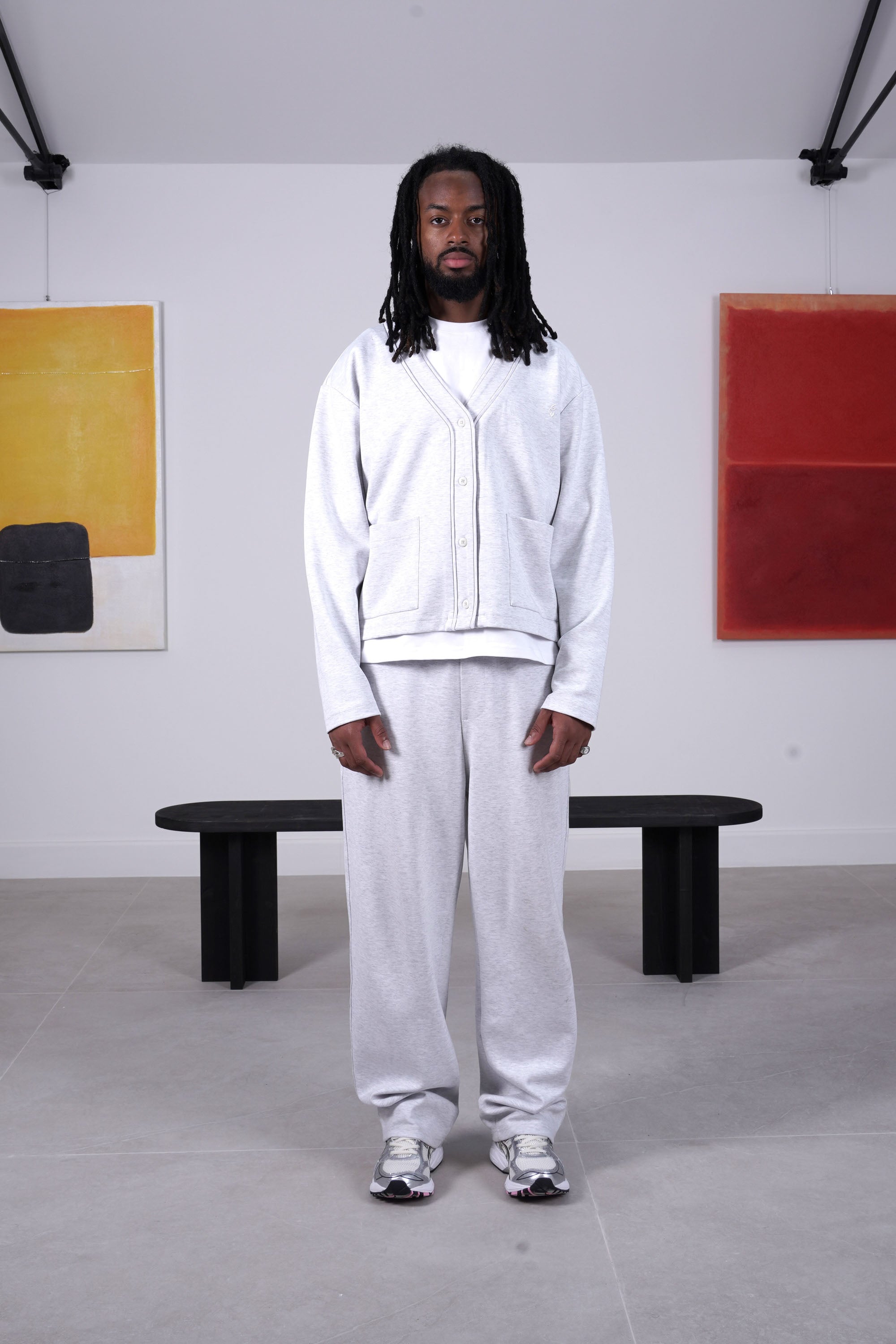 Sixth June Essential Oversize Heavy Fluid Joggers 25809-LGRE
