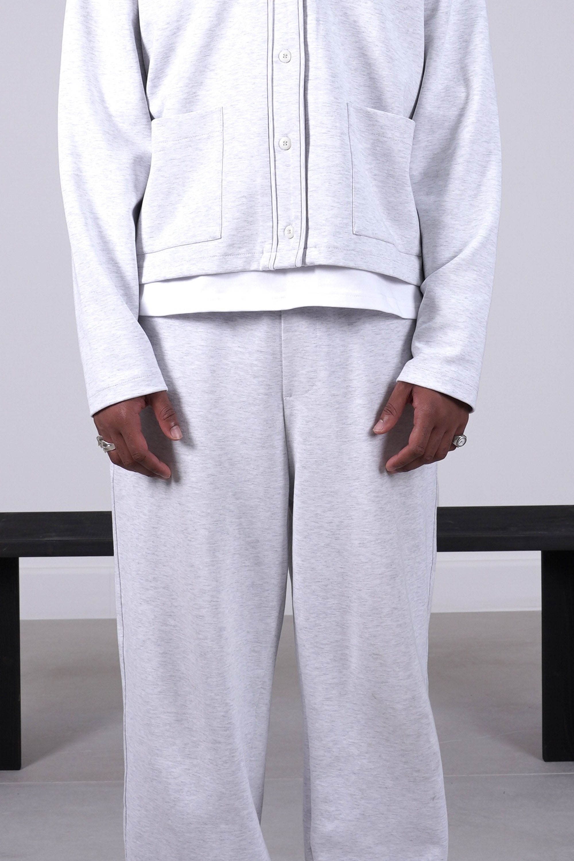 Sixth June Essential Oversize Heavy Fluid Joggers 25809-LGRE