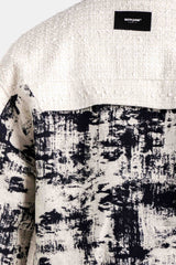 Sixth June Dual Graphic Textured Jacket 25819-BEIG