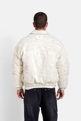 Sixth June Graphic and Textured Jacket 25820-BEIG