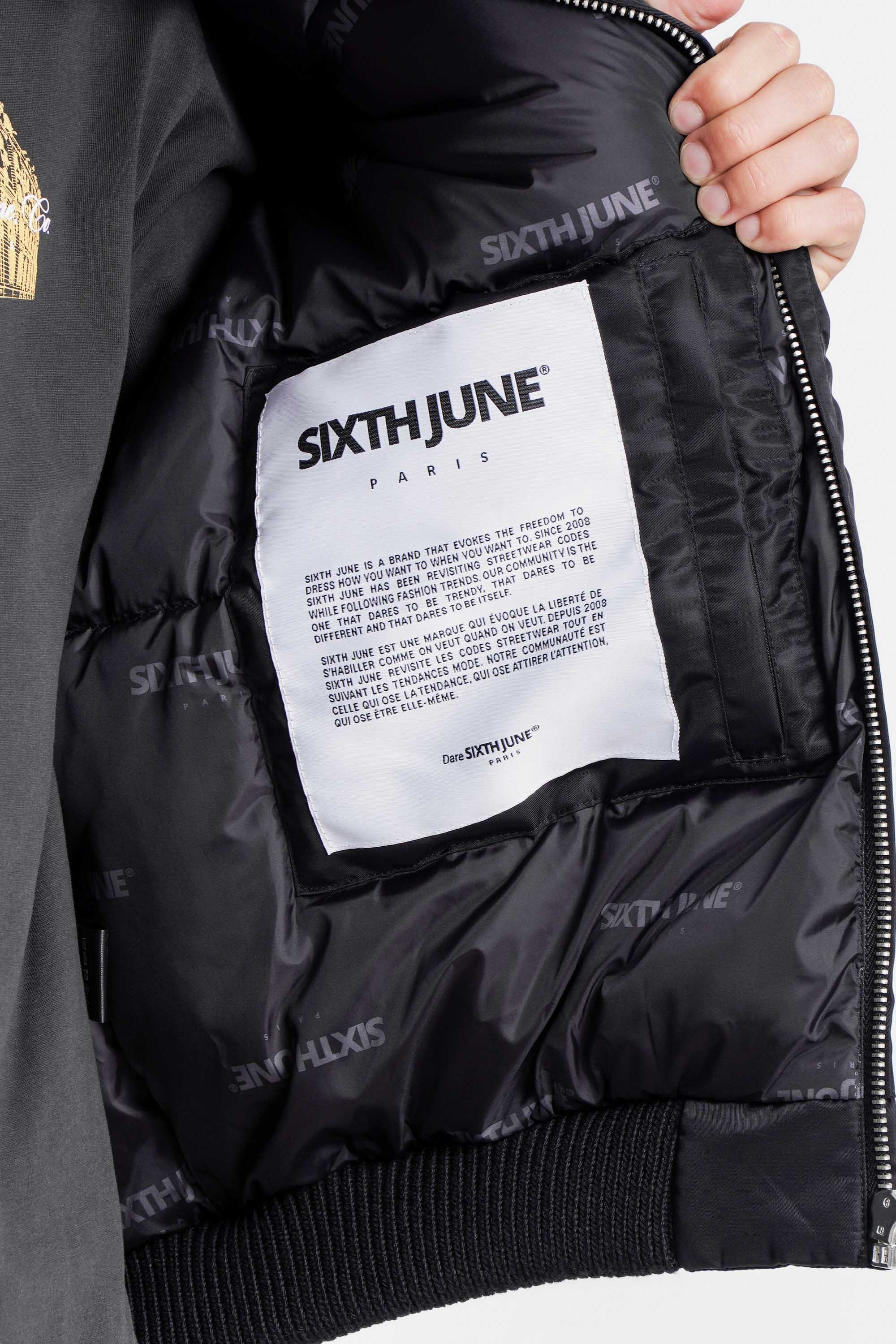 Sixth June Racing Bombers Jacket 25822-BLAC