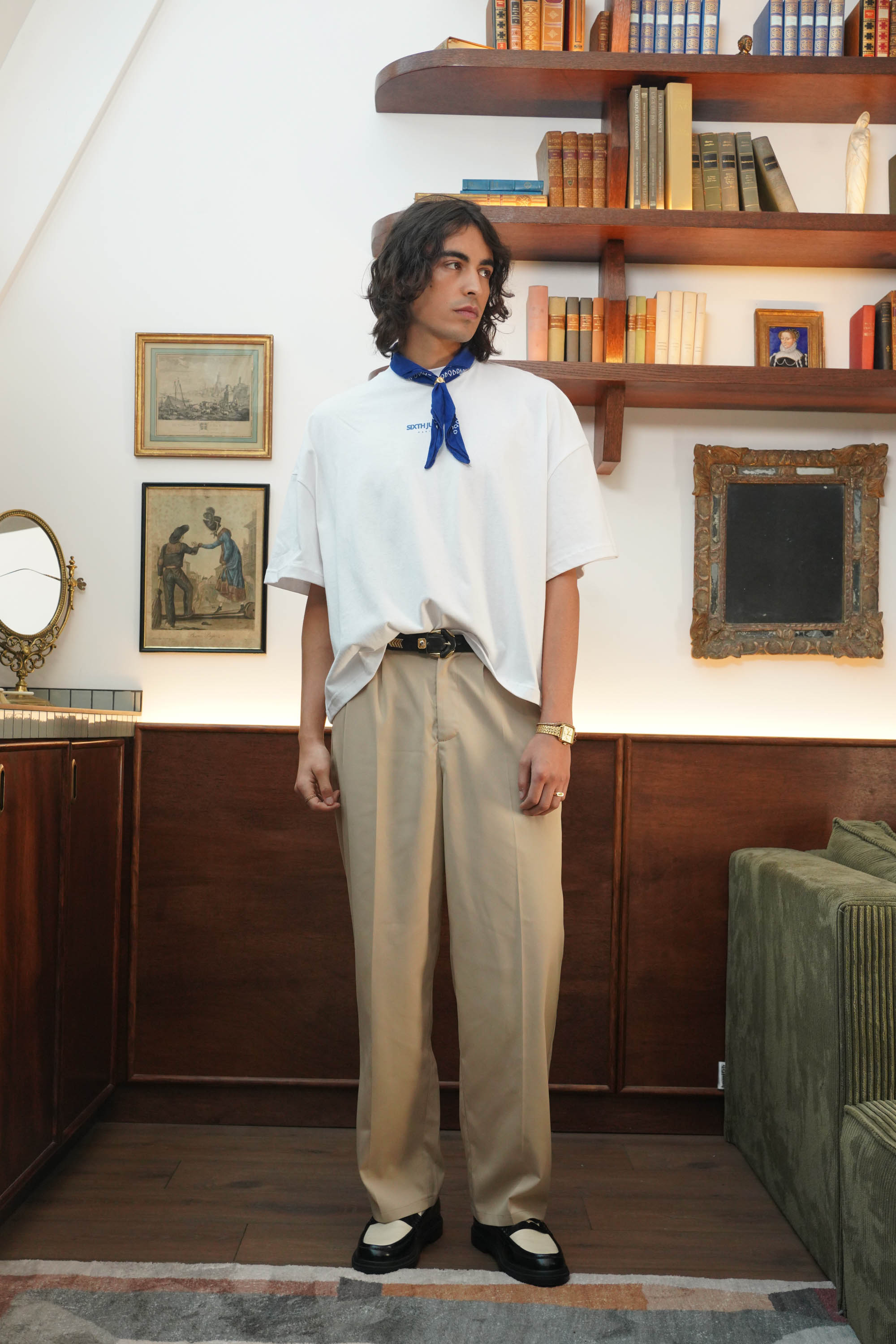 Sixth June Parisian Building Print Tshirt 25851-WHIT