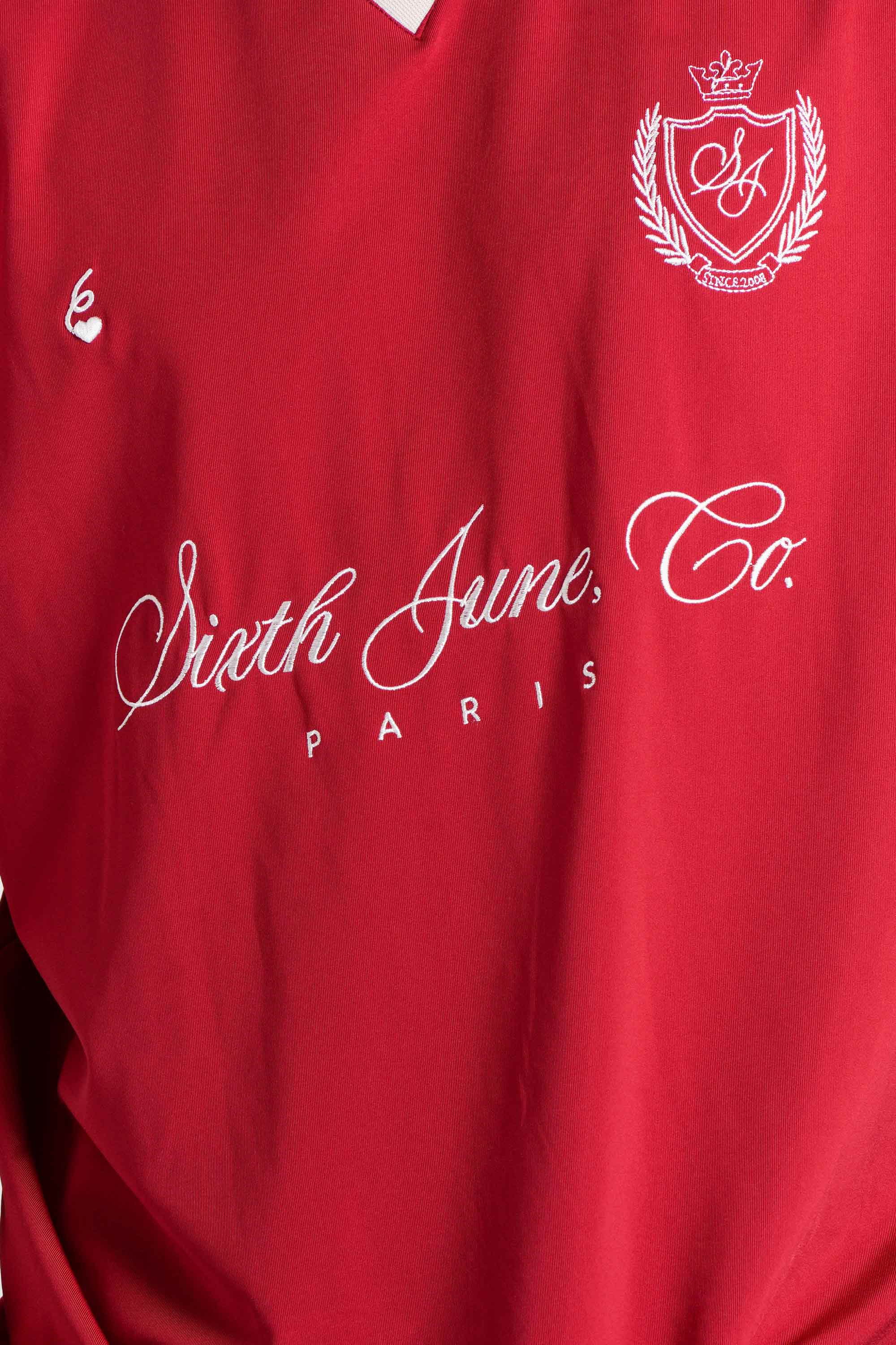 Soccer Sixth June Signature Polo 25855-BURG