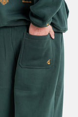 Sixth June Rosette Embroidery Joggers 25869-GREE