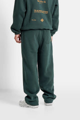 Sixth June Rosette Embroidery Joggers 25869-GREE