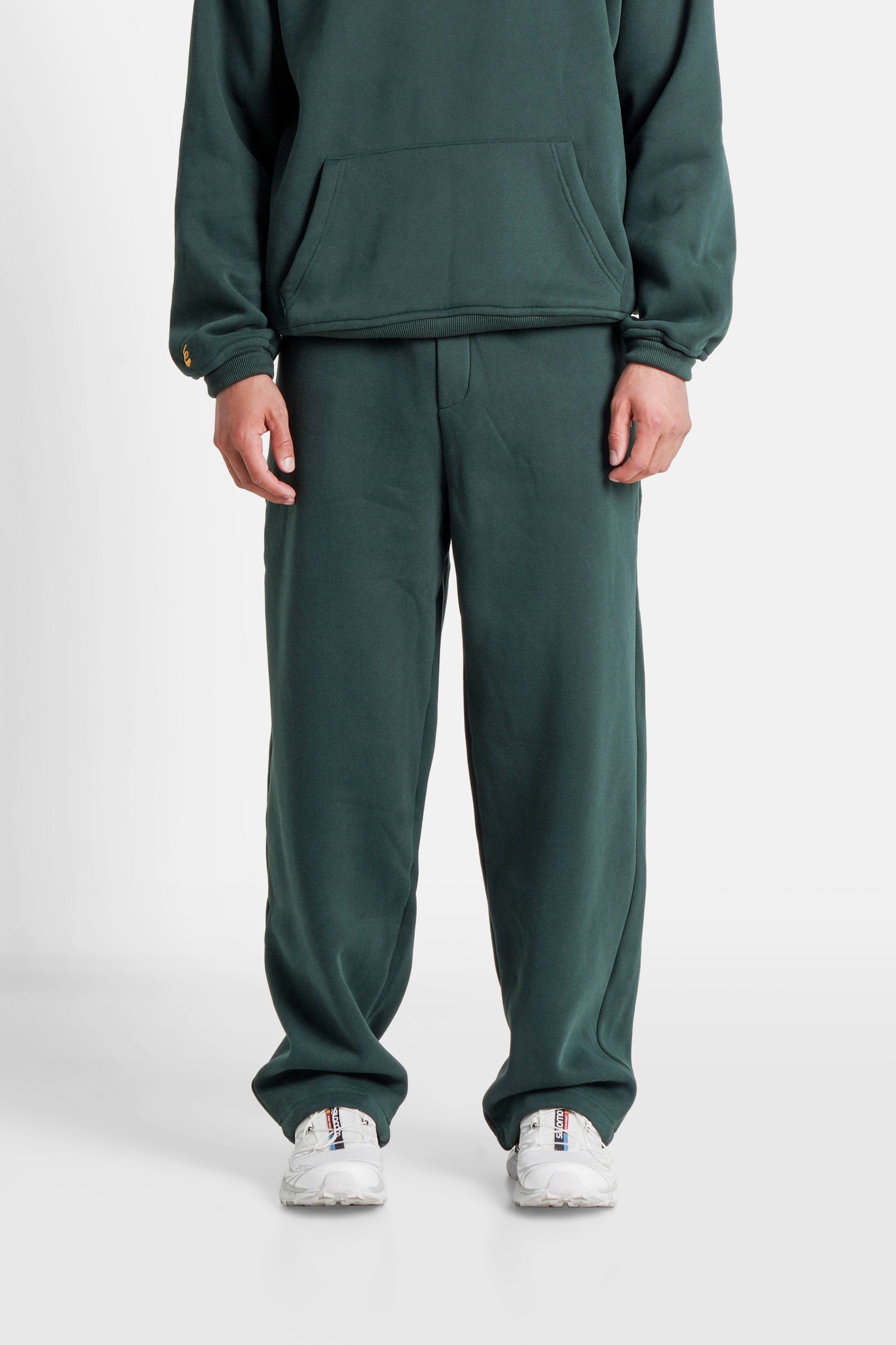 Sixth June Rosette Embroidery Joggers 25869-GREE