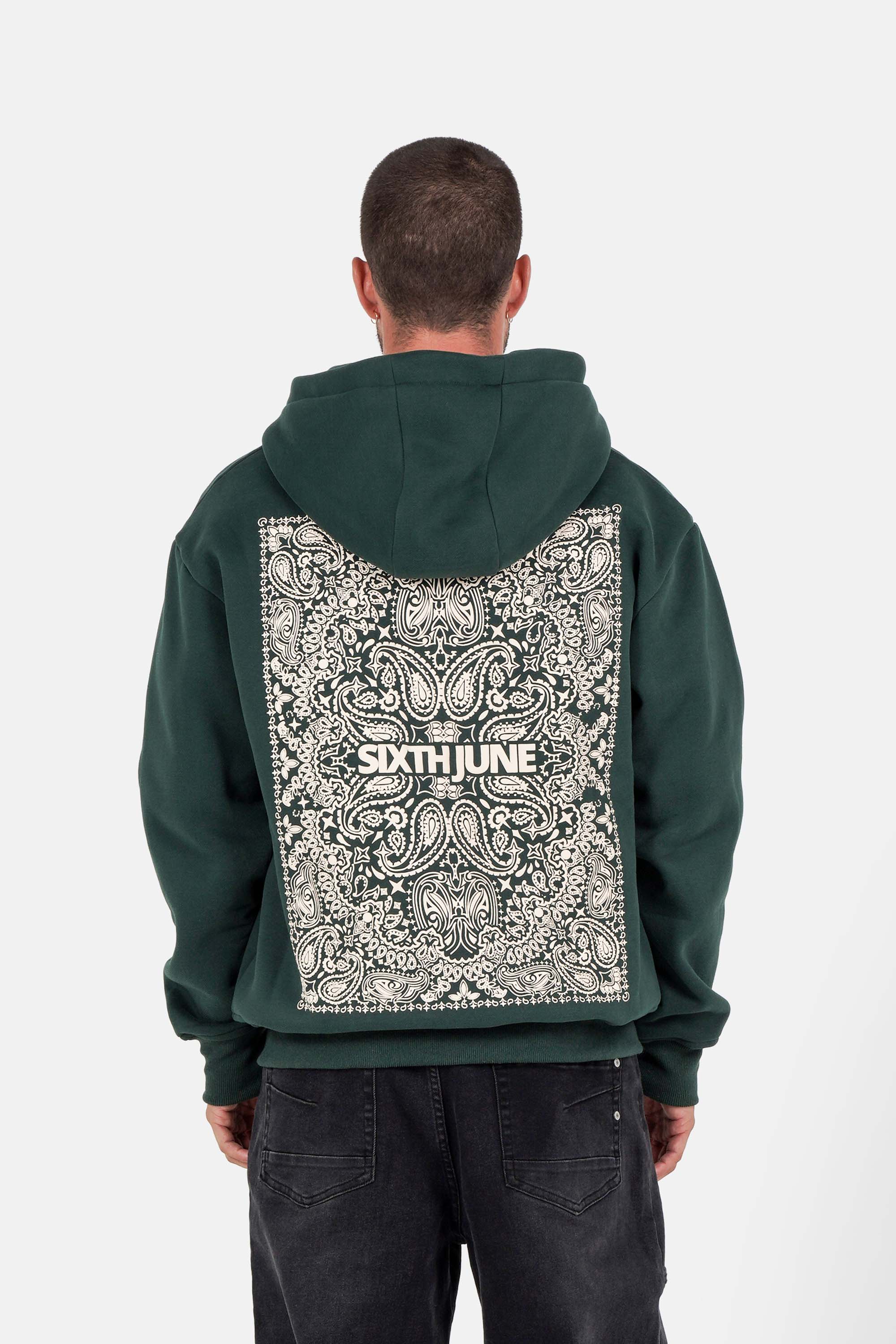 Sixth June Back Bandana Puff Print 25870-GREE