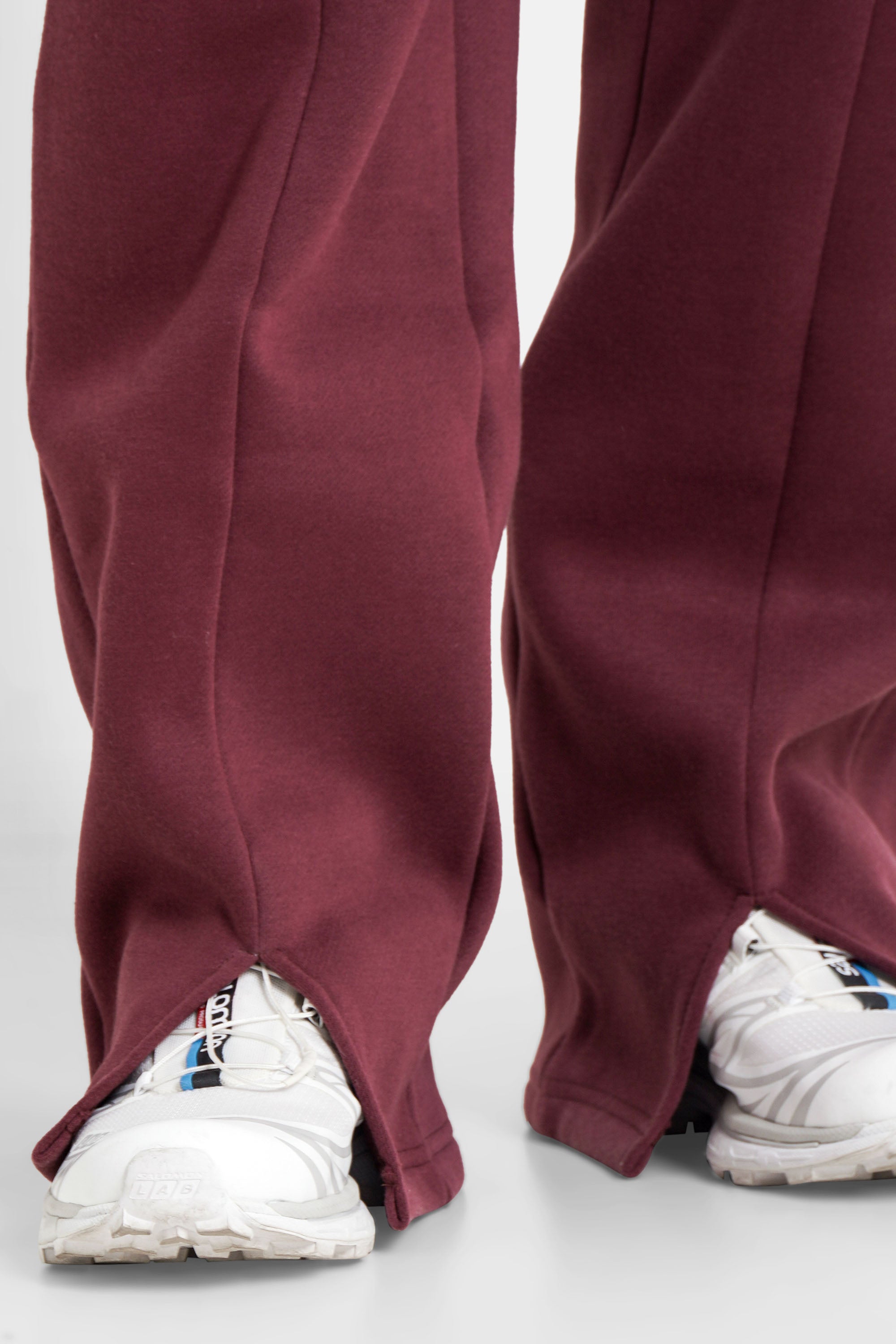 Vibes Never Lie Sixth June Retro Print Joggers 25876-BURG