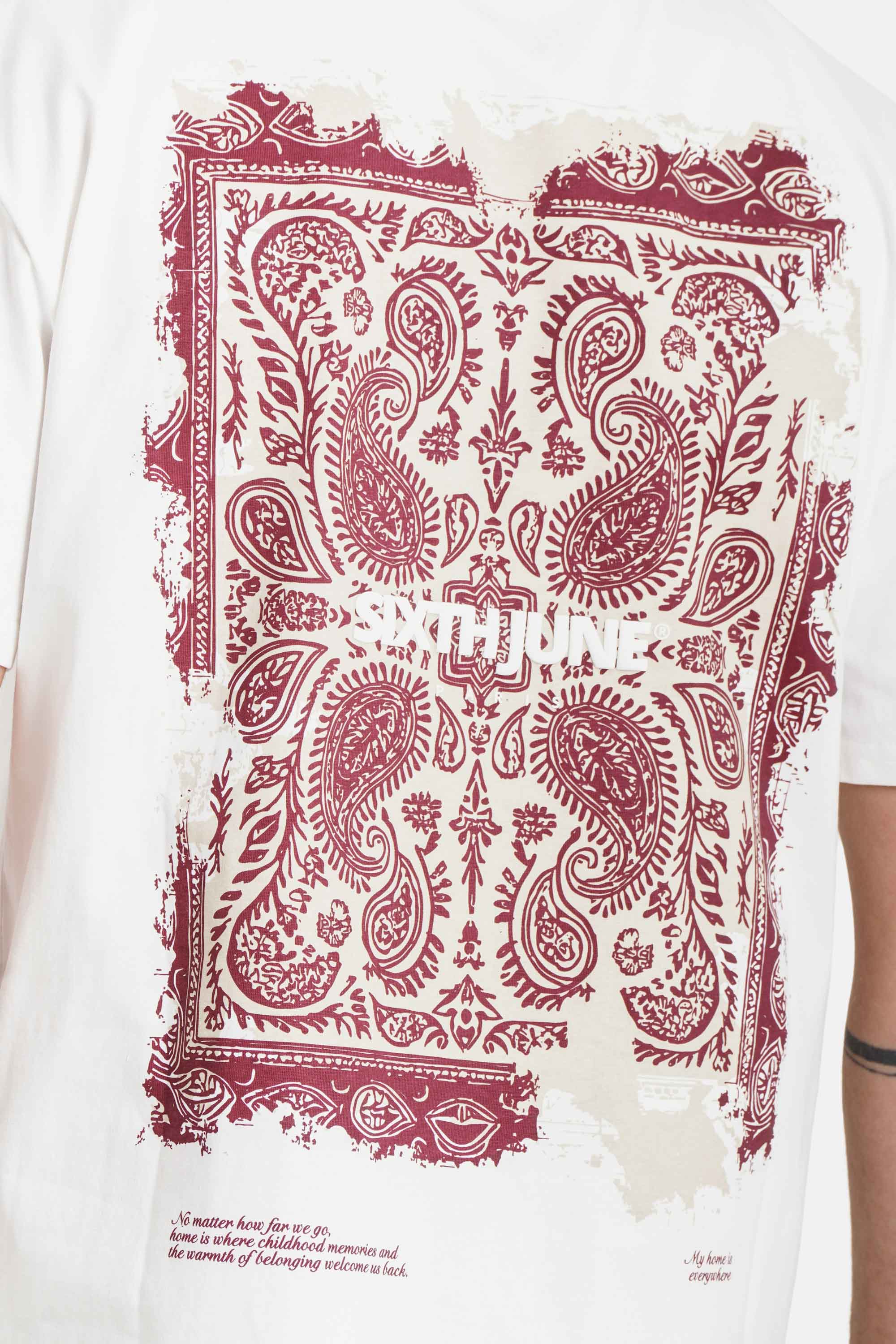 Persian Tapestry Sixth June Back Print Tshirt 25884-OFFW