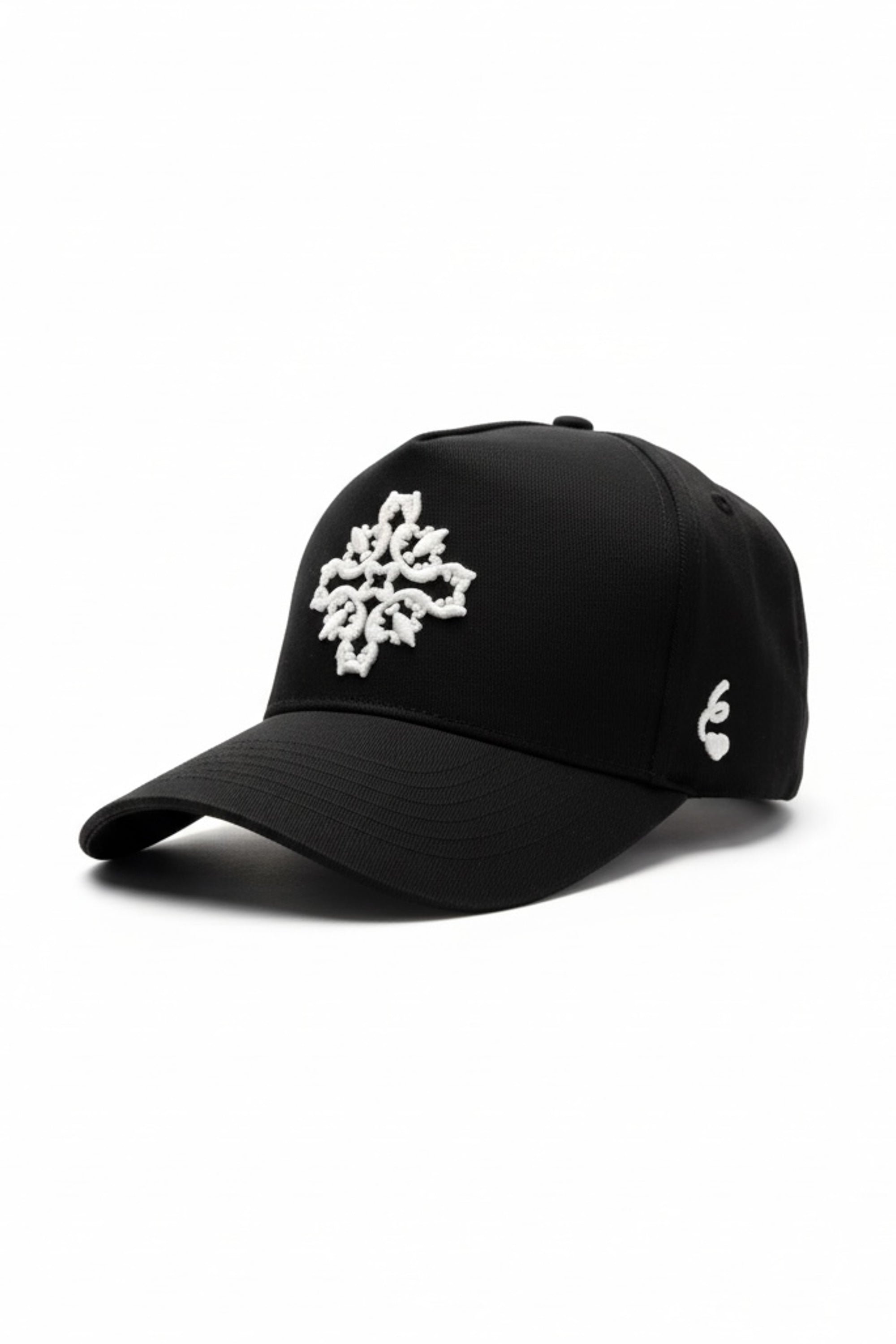 Sixth June Graphic Rosette Cap 25914-BLAC