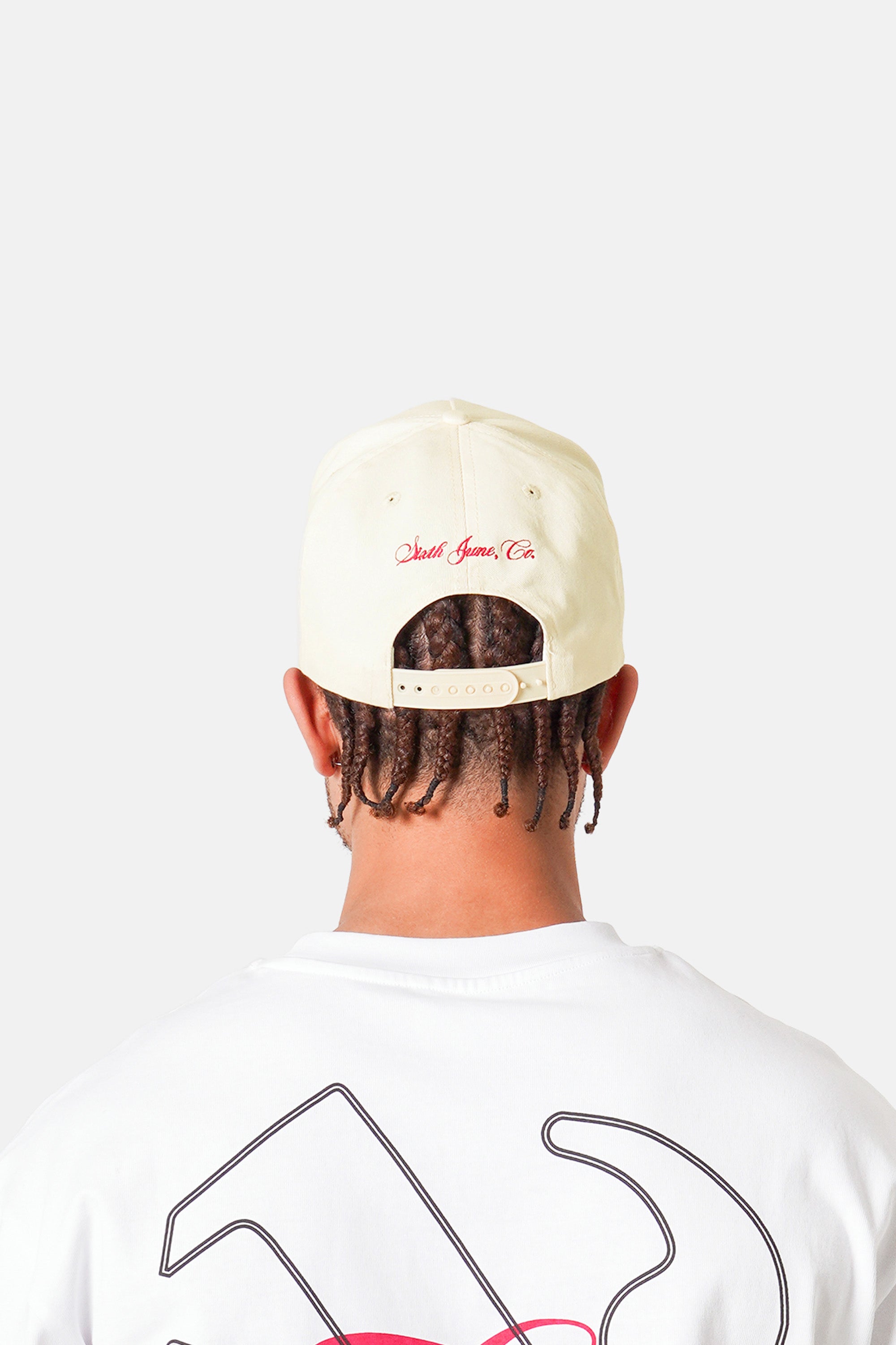 Sixth June Graphic Rosette Cap 25914-OFFW