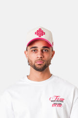 Sixth June Graphic Rosette Cap 25914-OFFW