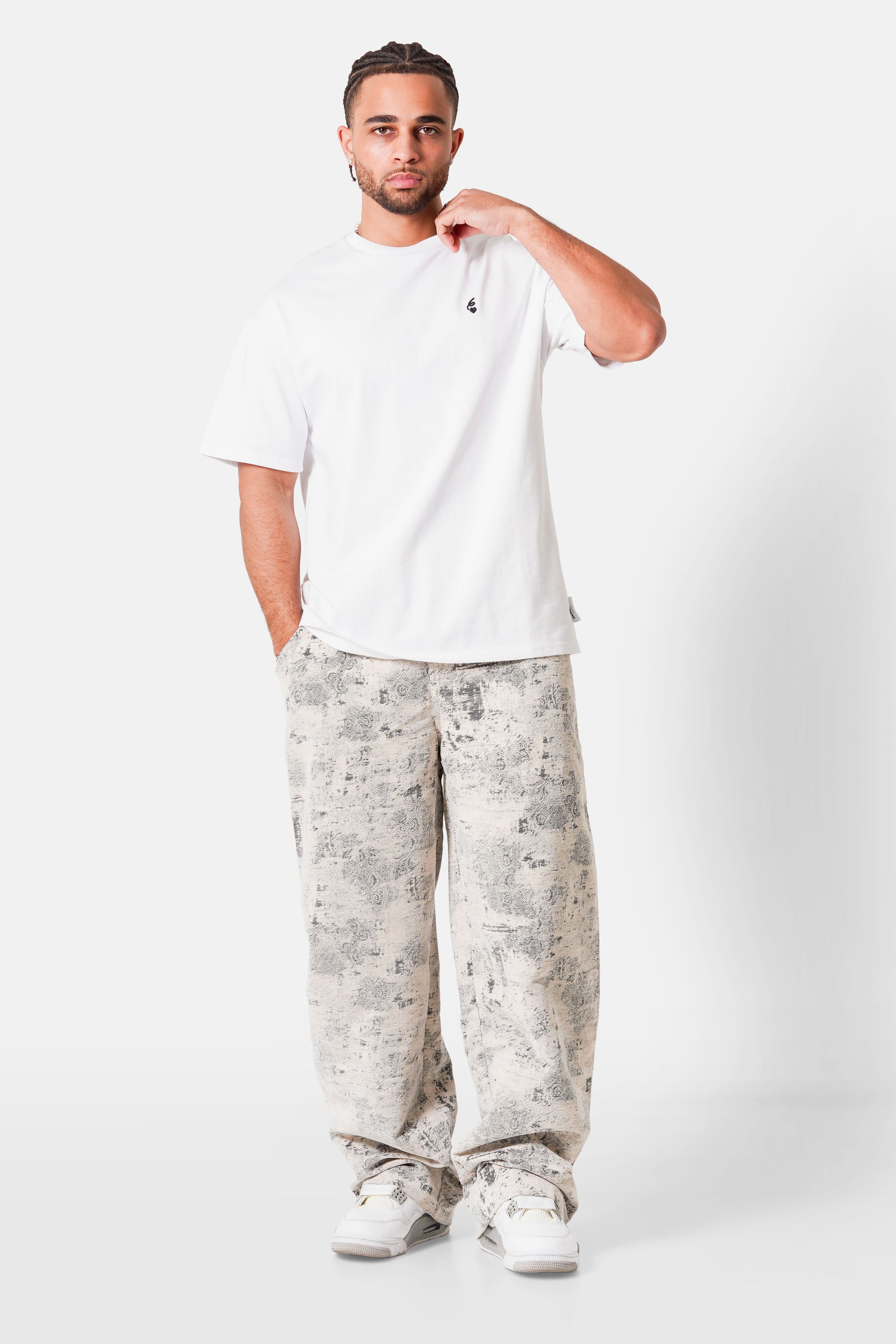 Sixth June Six Heart Logo Tee 25915-WHIT