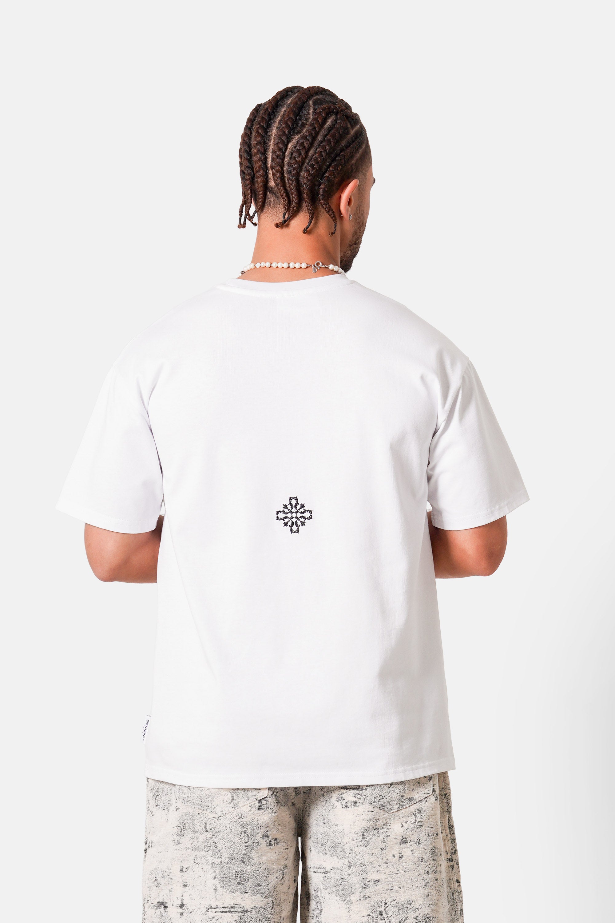 Sixth June Six Heart Logo Tee 25915-WHIT