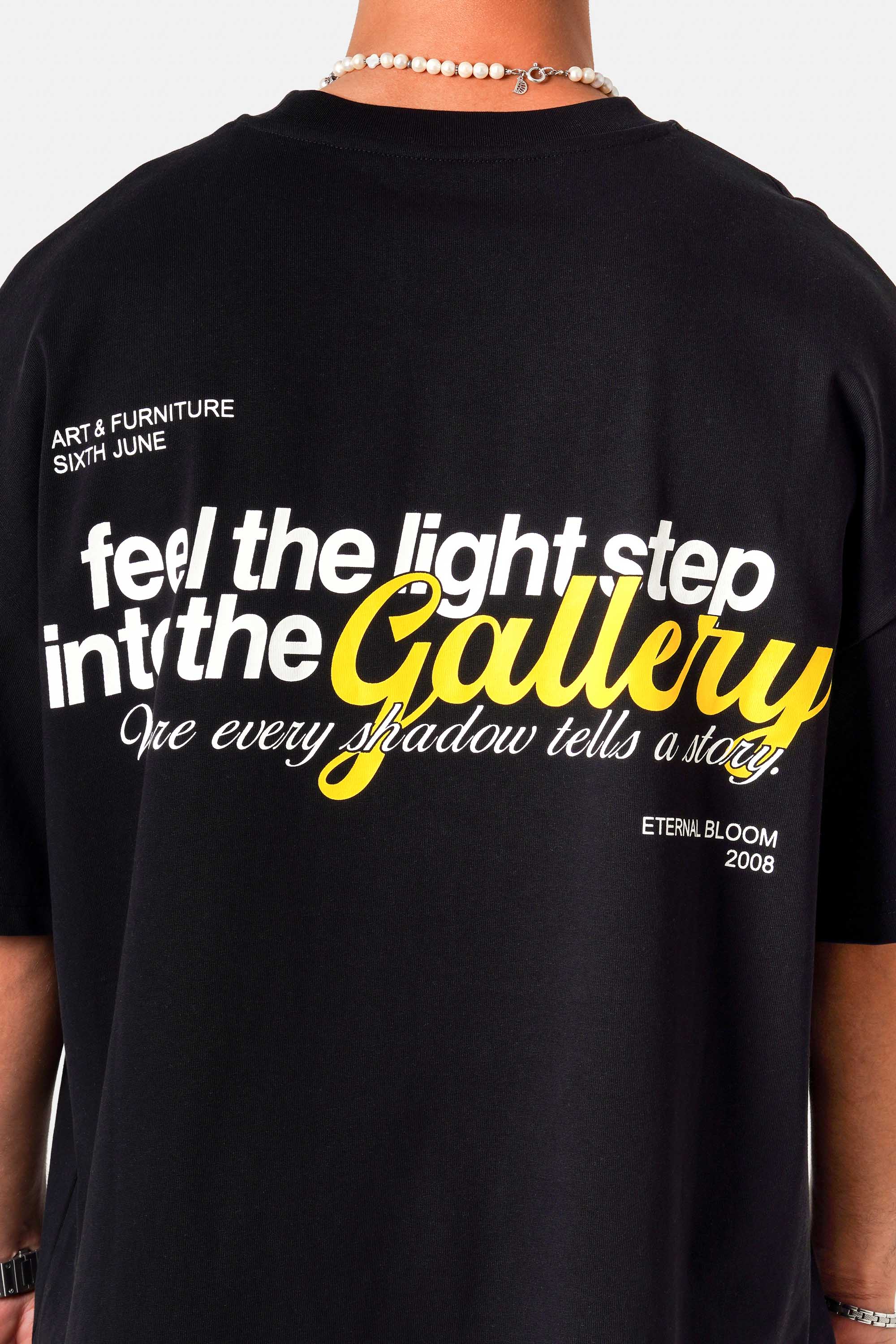 Sixth June Gallery Graphic Tee 25919-BLAC