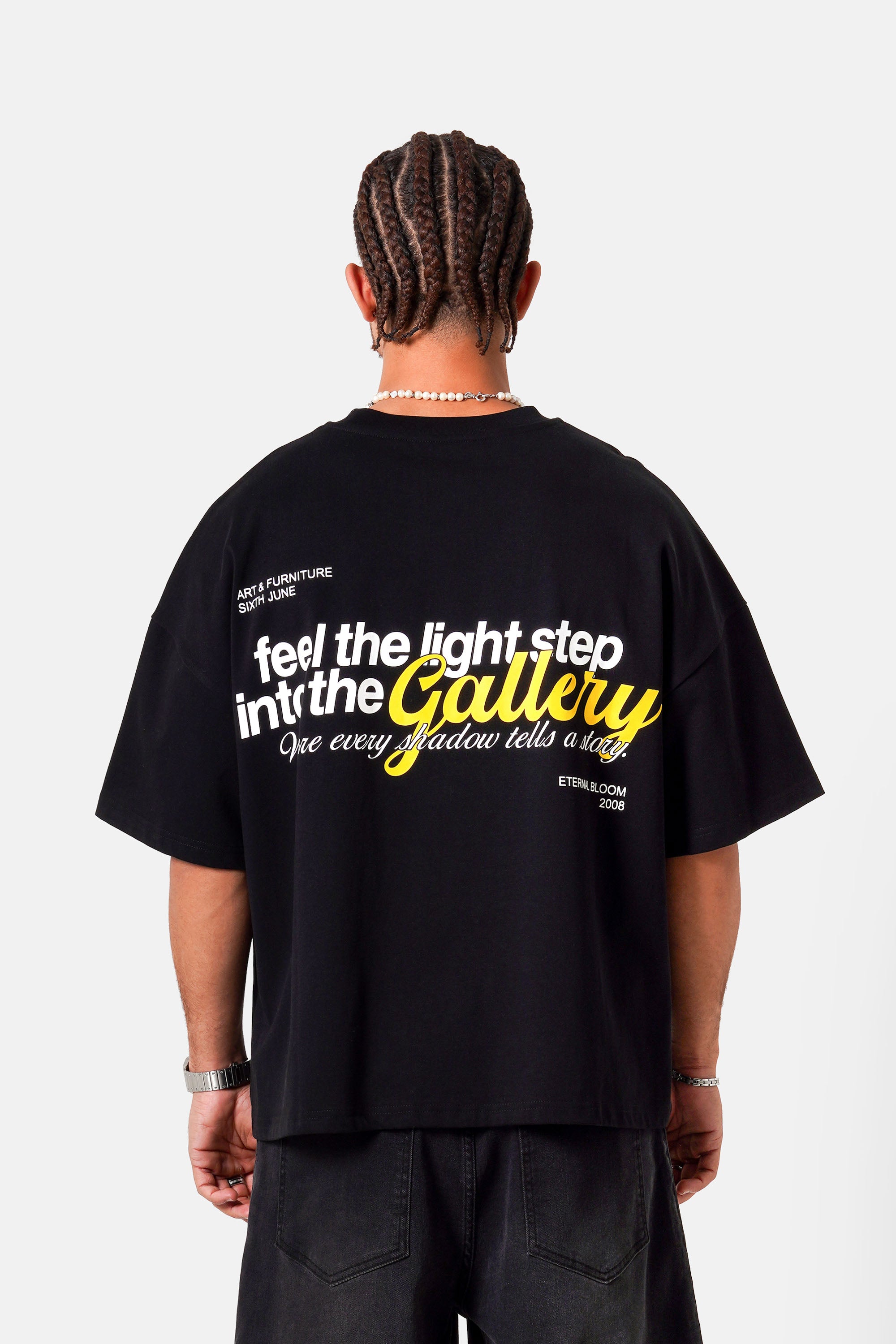 Sixth June Gallery Graphic Tee 25919-BLAC