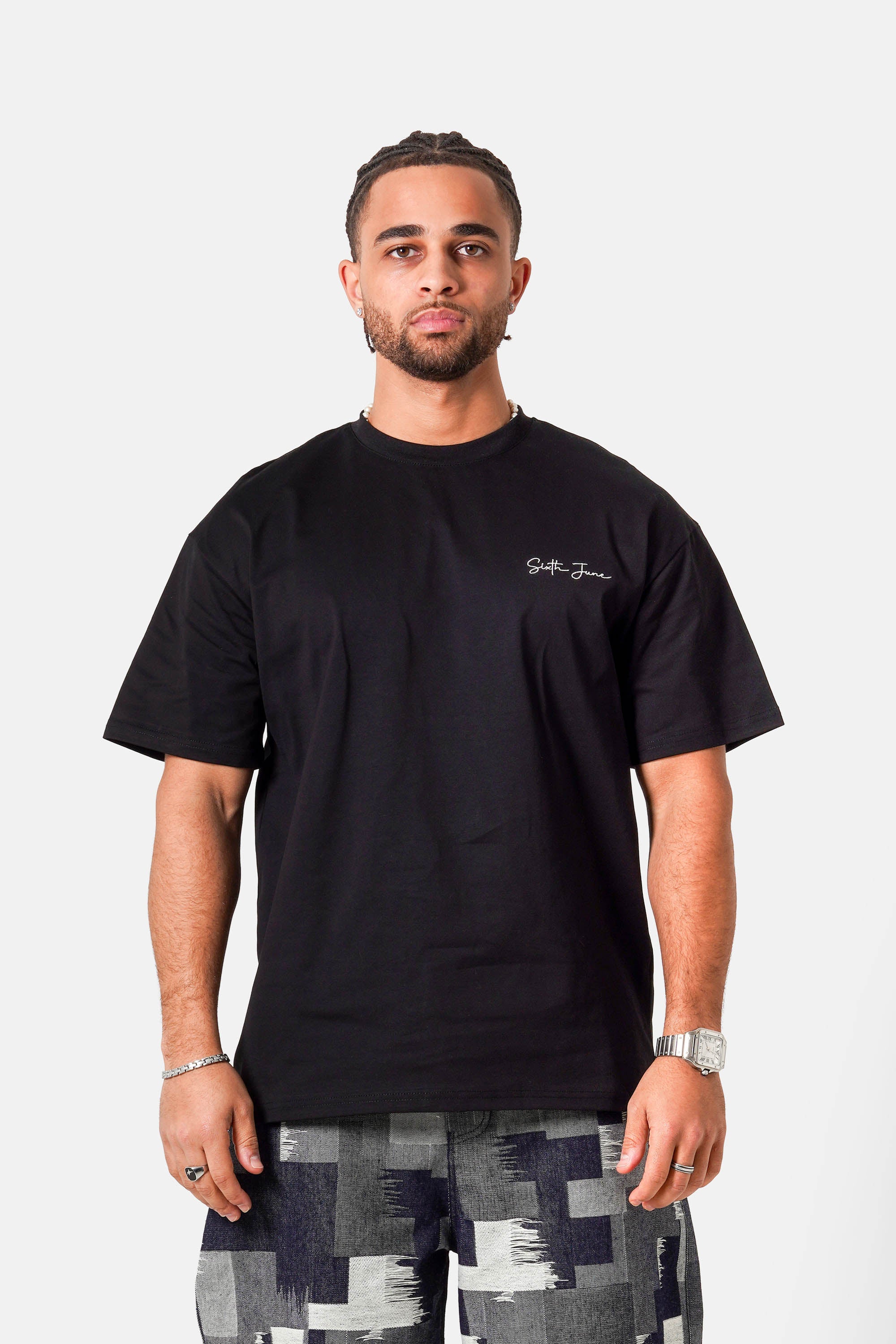 Sixth June The Japanese Footbridge Graphic Tee 25921-BLAC