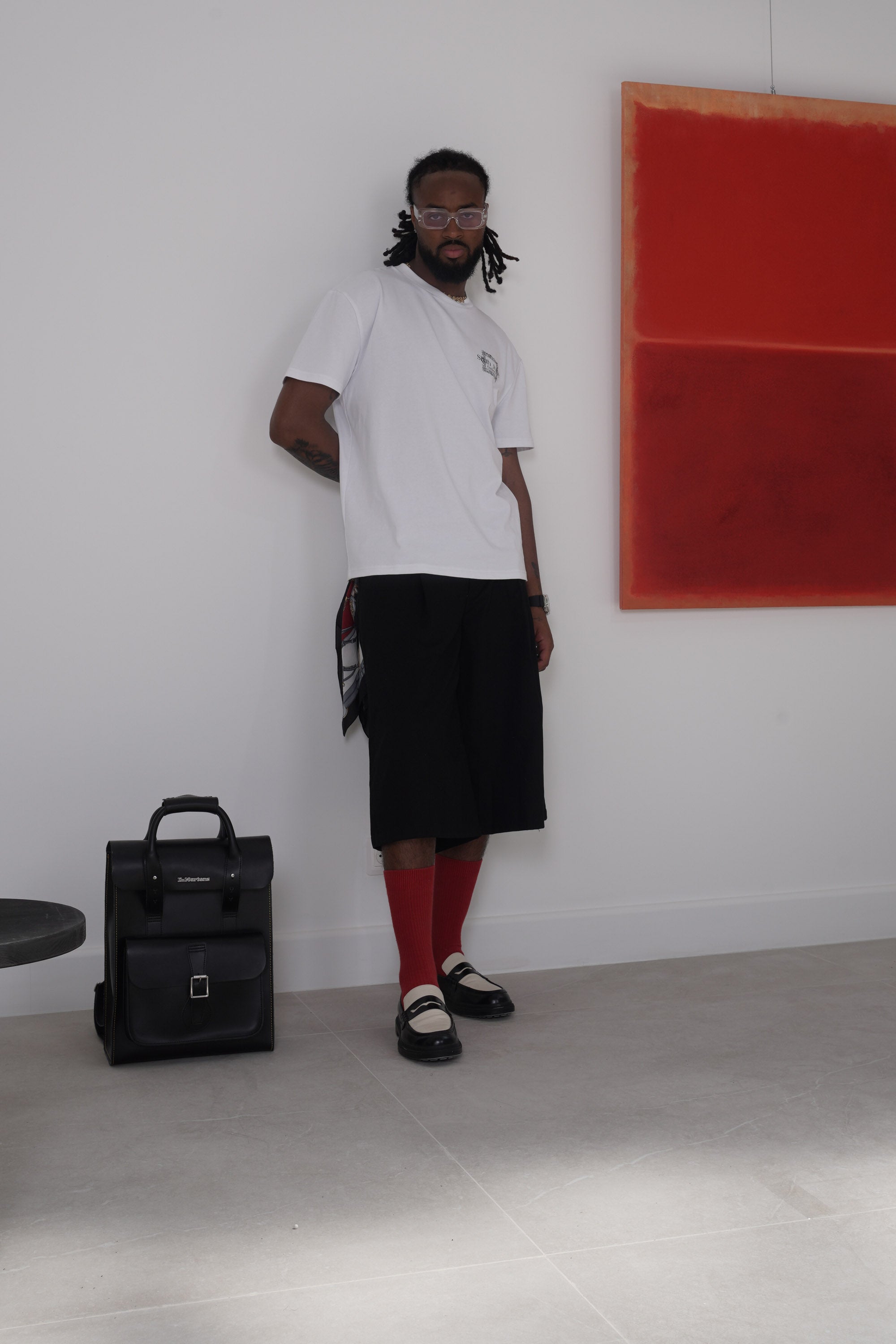 Sixth June Twill Tailored Shorts 25923-BLAC