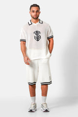 Sixth June Resort Knitted Polo Shirt 25927-WHIT