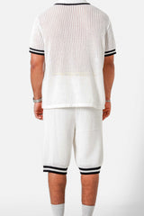 Sixth June Resort Knitted Shorts 25928-WHIT