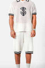 Sixth June Resort Knitted Shorts 25928-WHIT