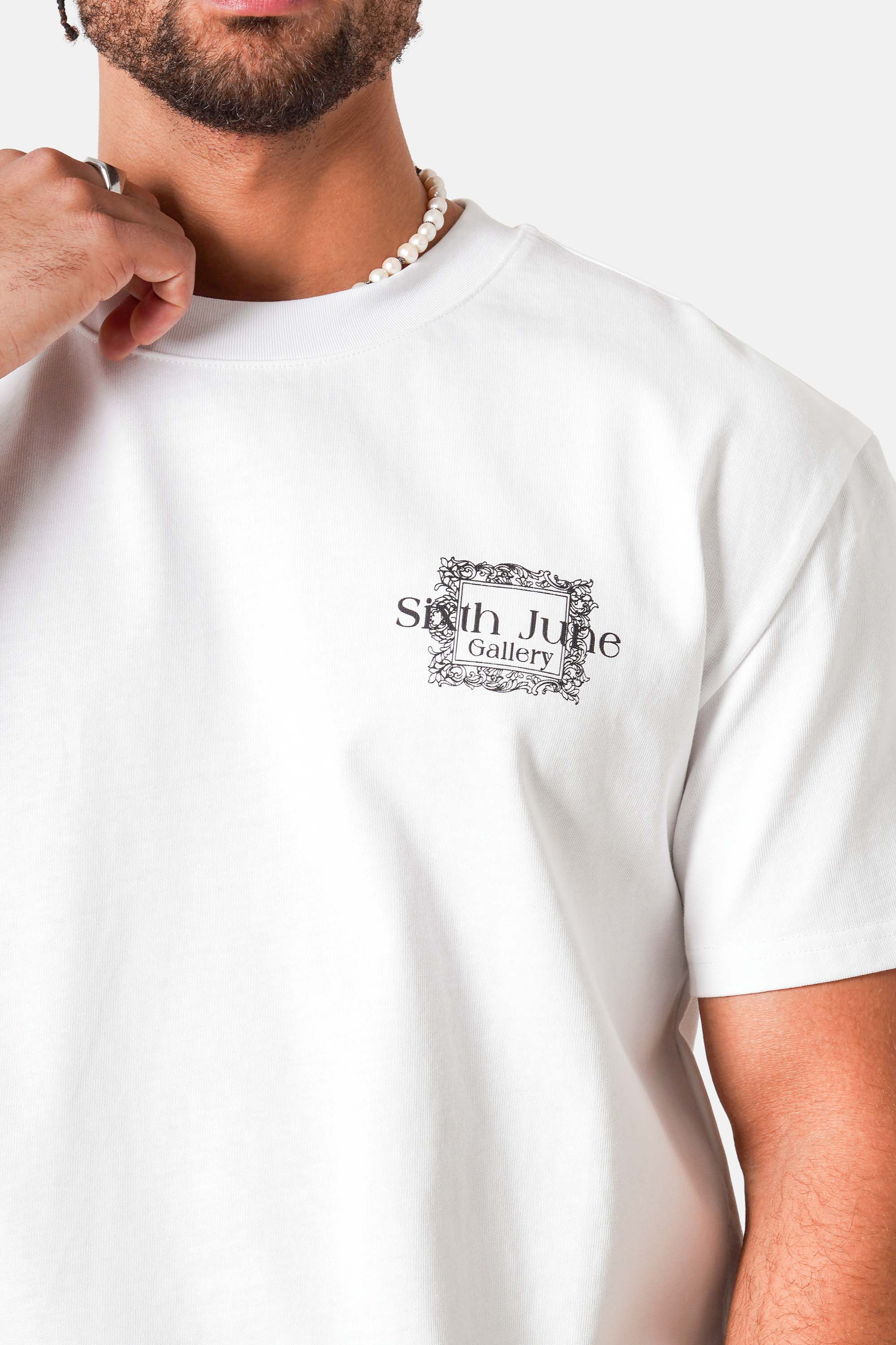 Sixth June The Louvre Graphic Tee 25929-WHIT