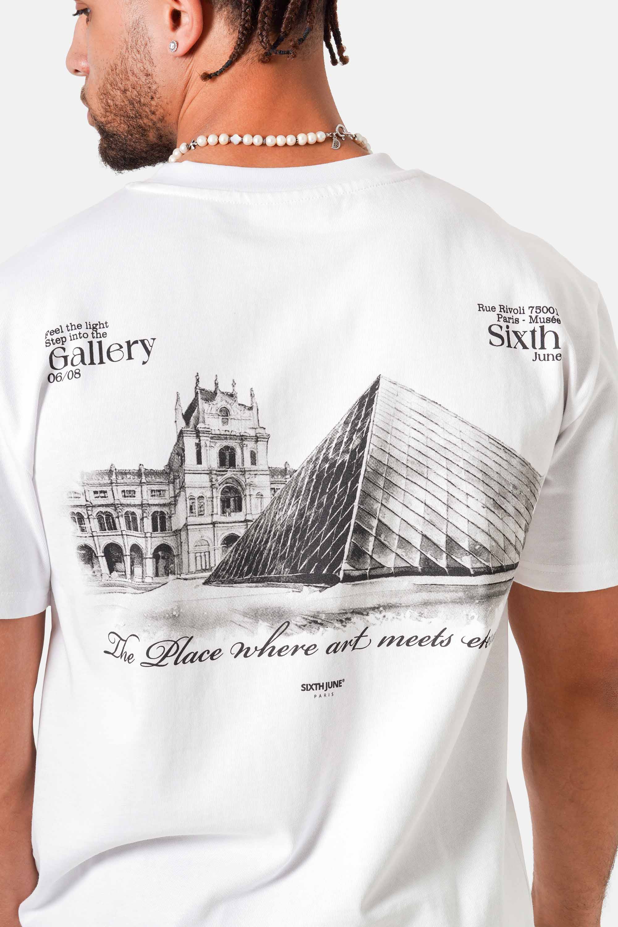Sixth June The Louvre Graphic Tee 25929-WHIT