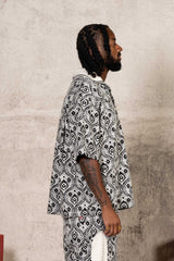 Peacock Relax Polo Shirt 25934-BLAC