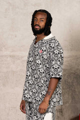 Peacock Relax Polo Shirt 25934-BLAC