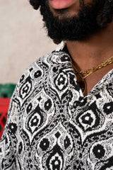 Peacock Relax Polo Shirt 25934-BLAC