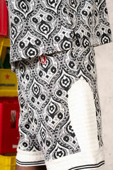 Peacock Relax Polo Shorts 25935-BLAC