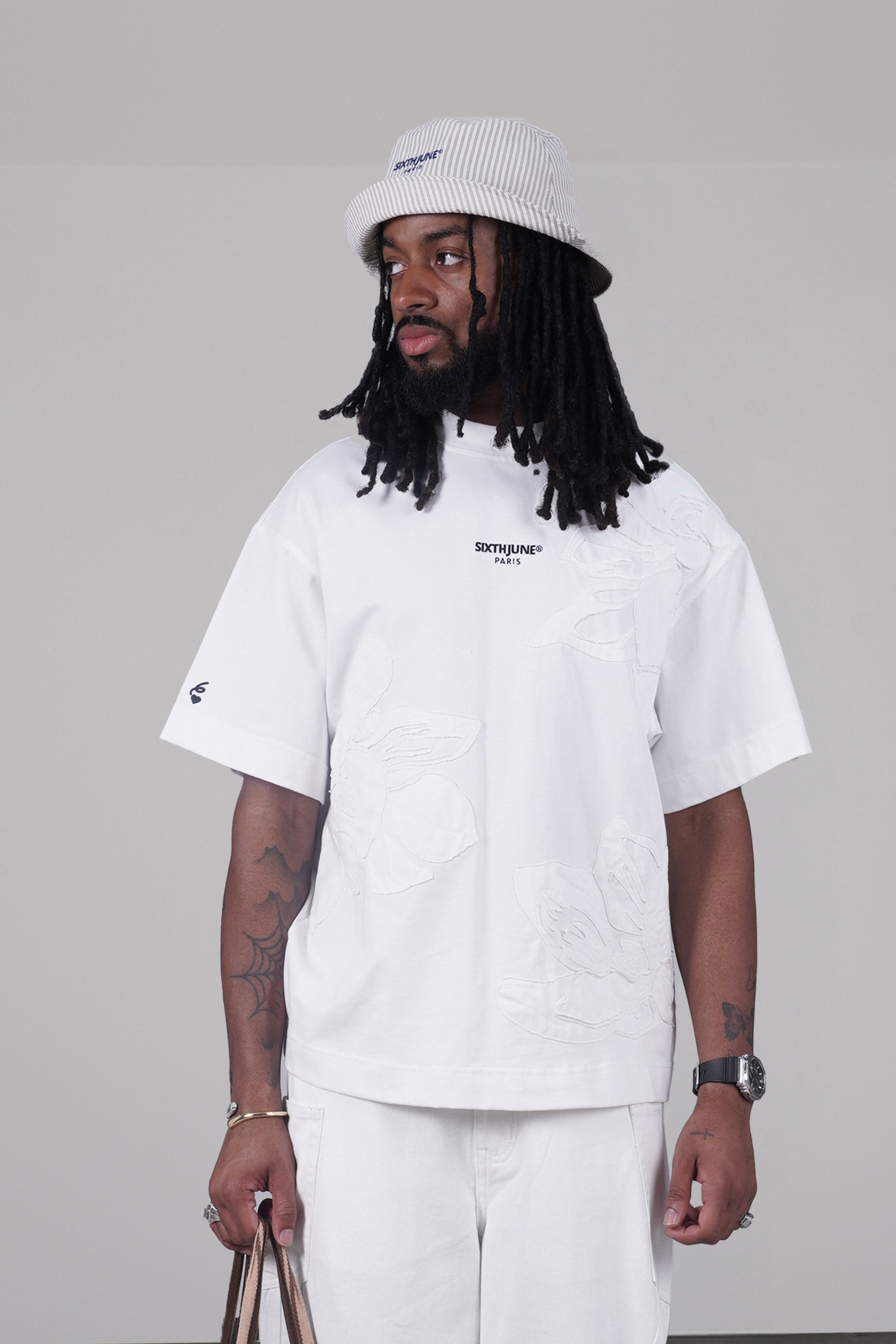 Sixth June Flower Patch Graphic Tee 25950-WHIT