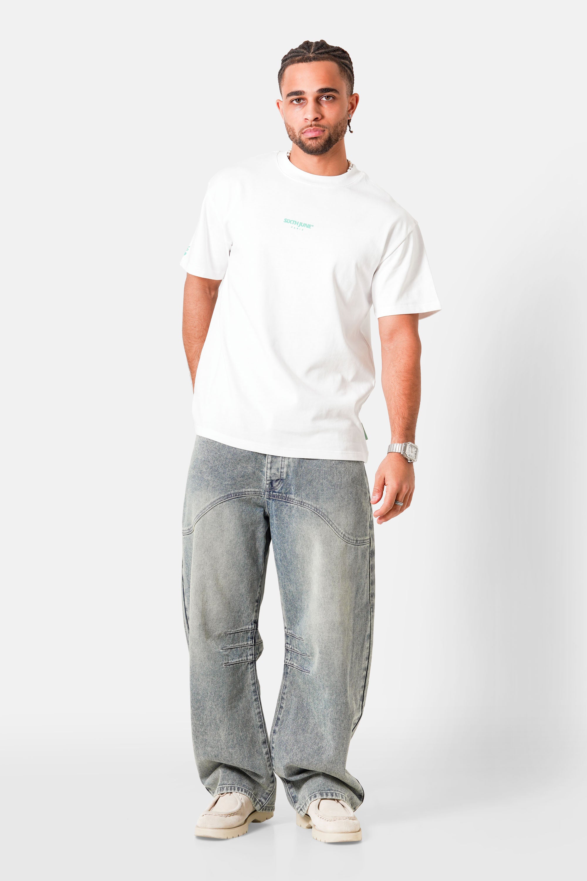 Sixth June Gallery Paint Brushed Graphic Tee 25975-OFFW