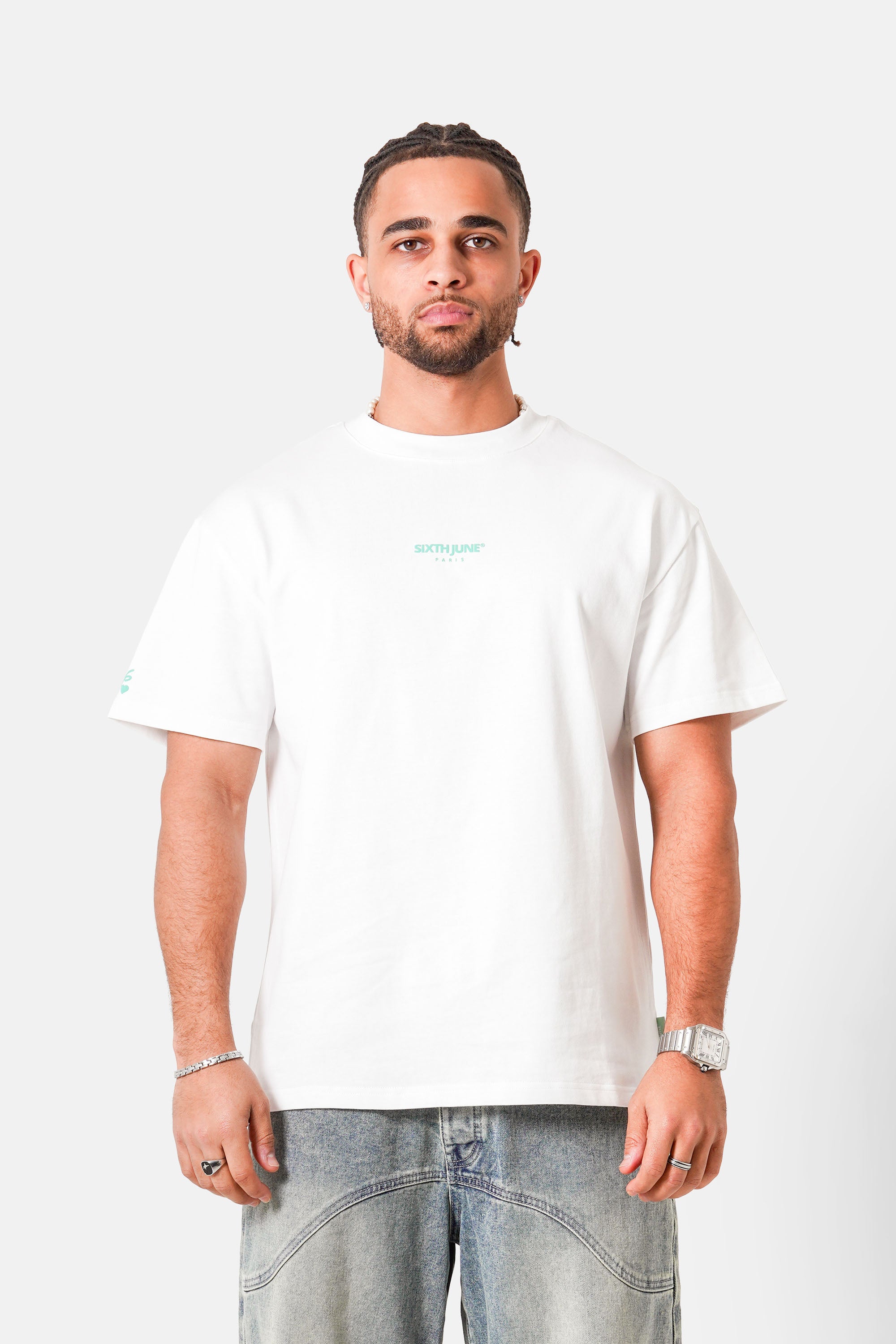 Sixth June Gallery Paint Brushed Graphic Tee 25975-OFFW