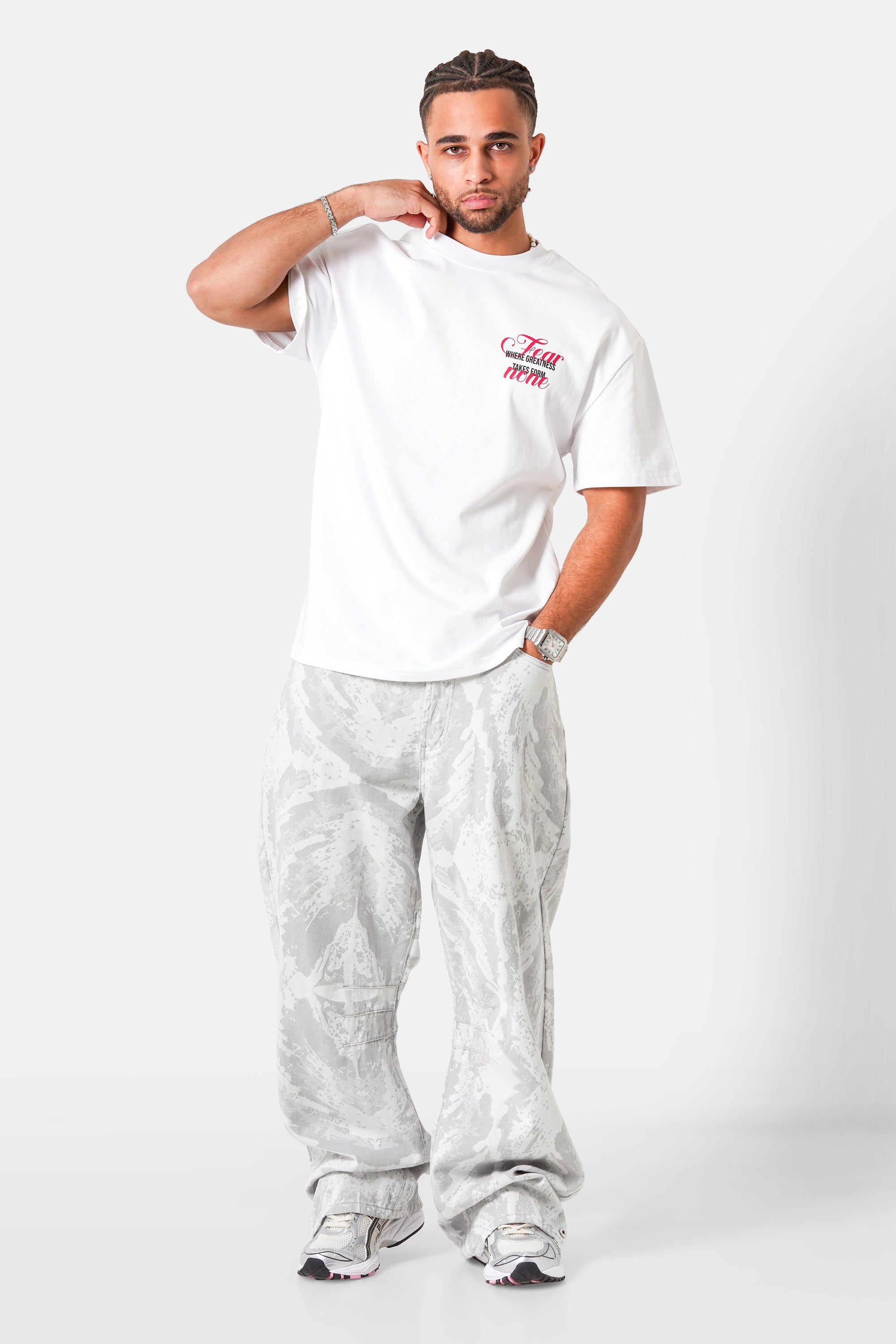 Sixth June  Fear None Graphic Tee 25977-WHIT