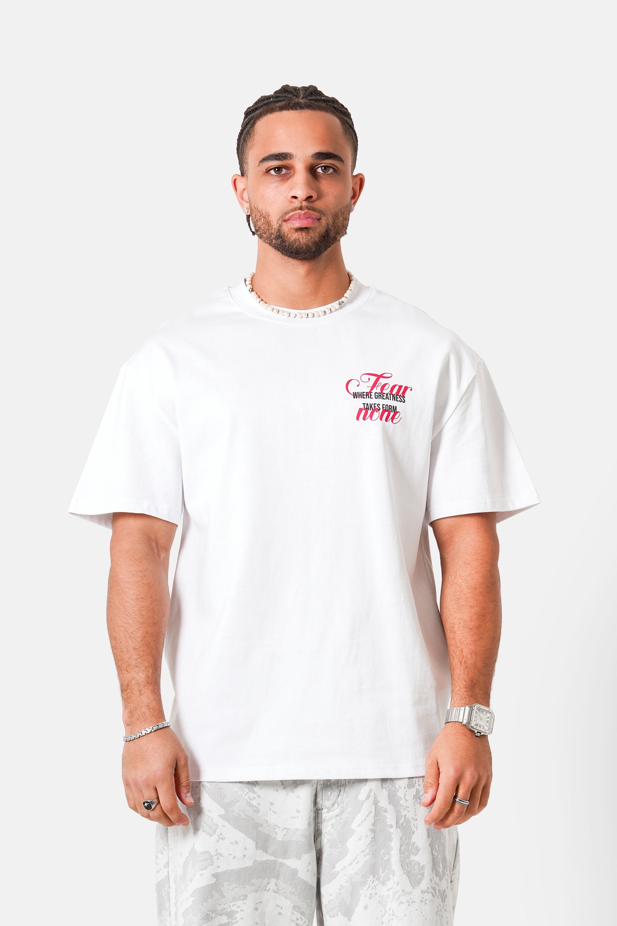 Sixth June  Fear None Graphic Tee 25977-WHIT