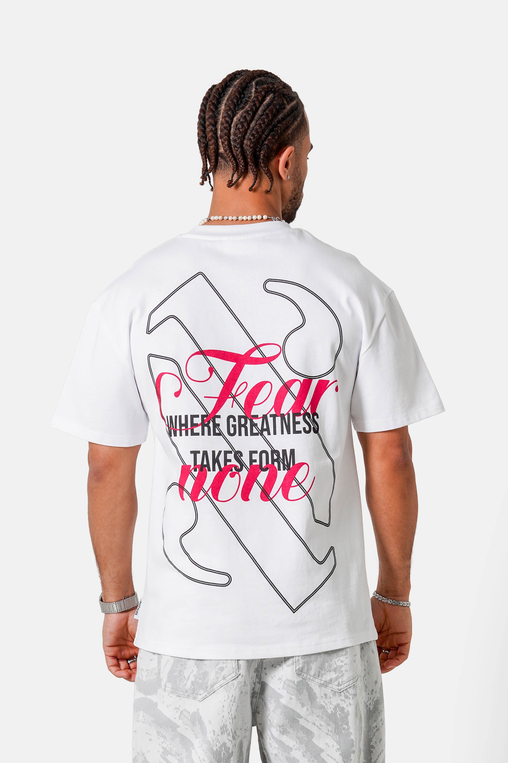 Sixth June  Fear None Graphic Tee 25977-WHIT