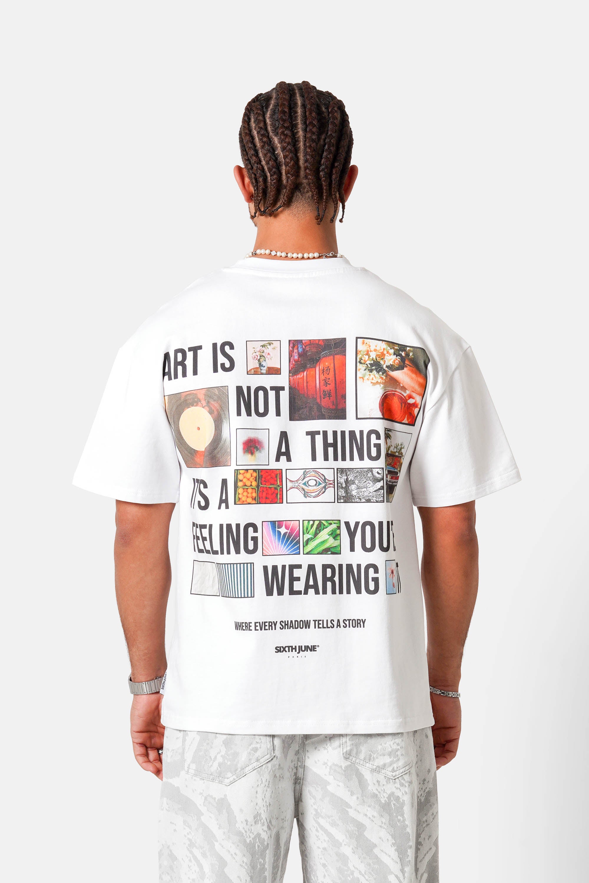 Sixth June Art Is Not A Thing Graphic Tee 25978-WHIT