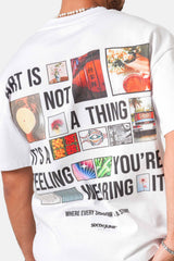 Sixth June Art Is Not A Thing Graphic Tee 25978-WHIT